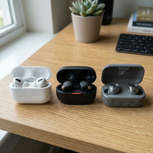 【徹底比較】ノイキャンイヤホン頂上決戦。Sony vs Apple vs Bose