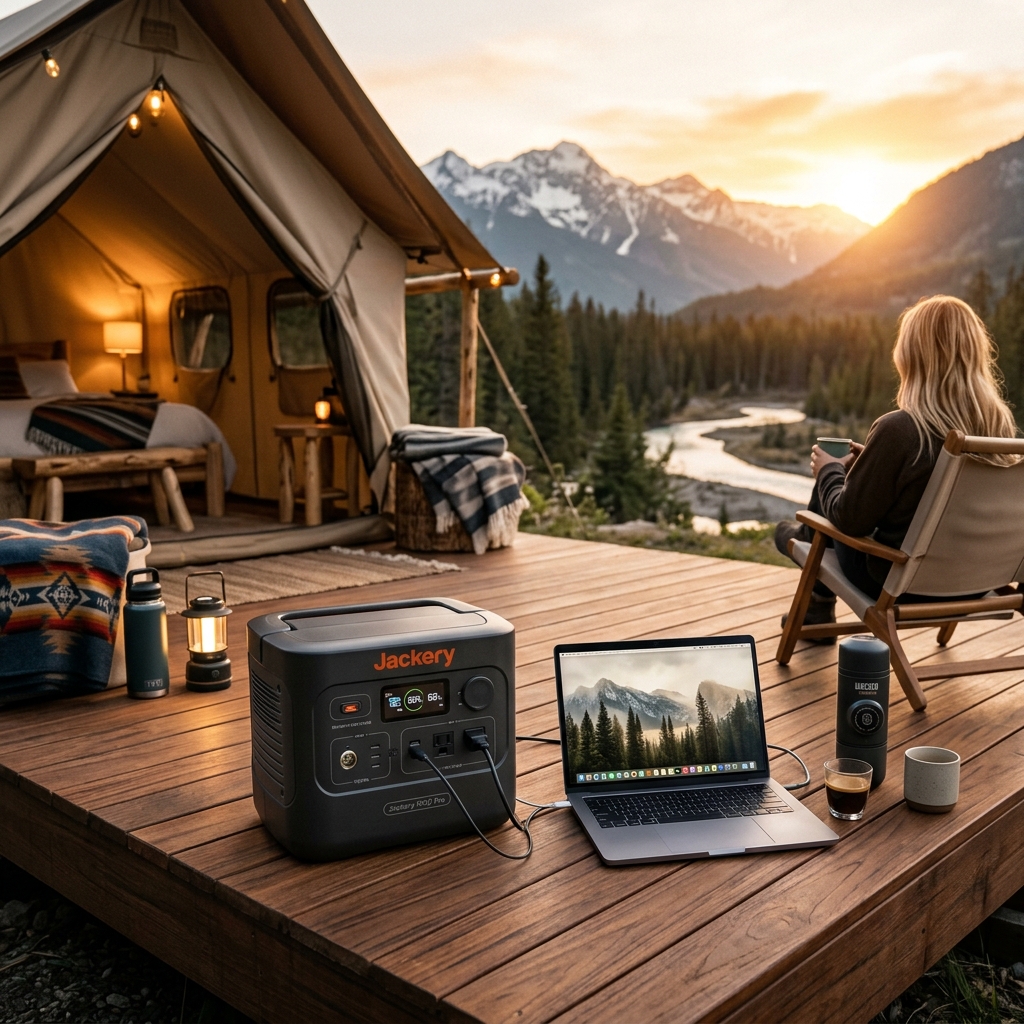 外でも家と同じ快適を！Jackery ポータブル電源 1000 Pro